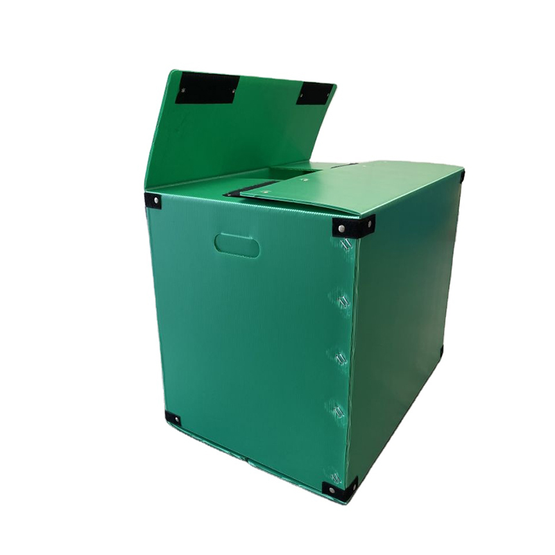 再利用可能なPP波形プラスチックターンオーバーボックス