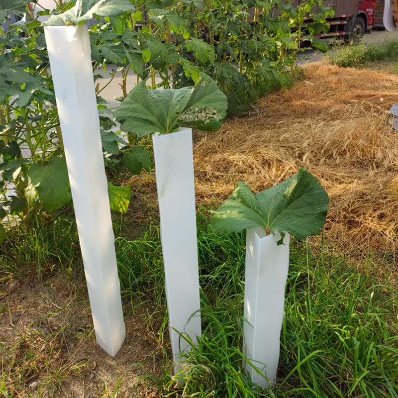 反咬傷波形プラスチック苗木保護管