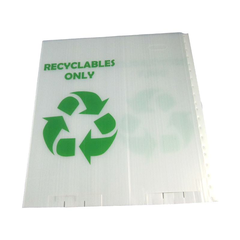 折りたたみ可能なPP波形プラスチックリサイクルゴミ箱