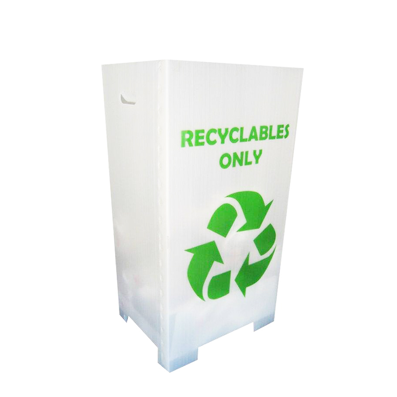 折りたたみ可能なPP波形プラスチックリサイクルゴミ箱