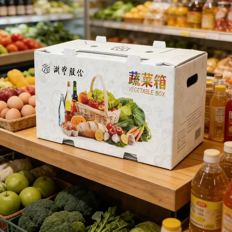 PP野菜・果物ダンボール箱