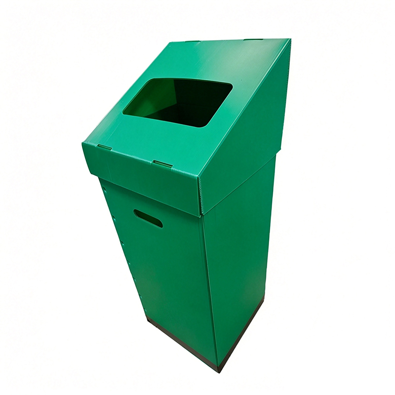 折りたたみ可能なPP波形プラスチックリサイクルゴミ箱